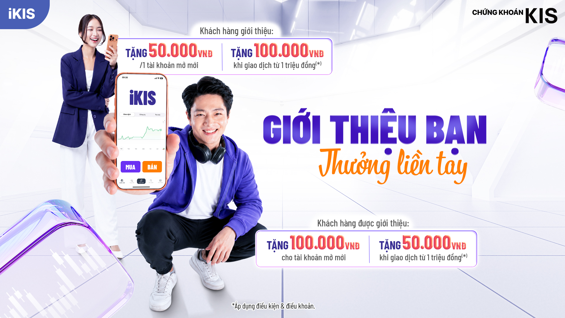 chào bạn mới ikis