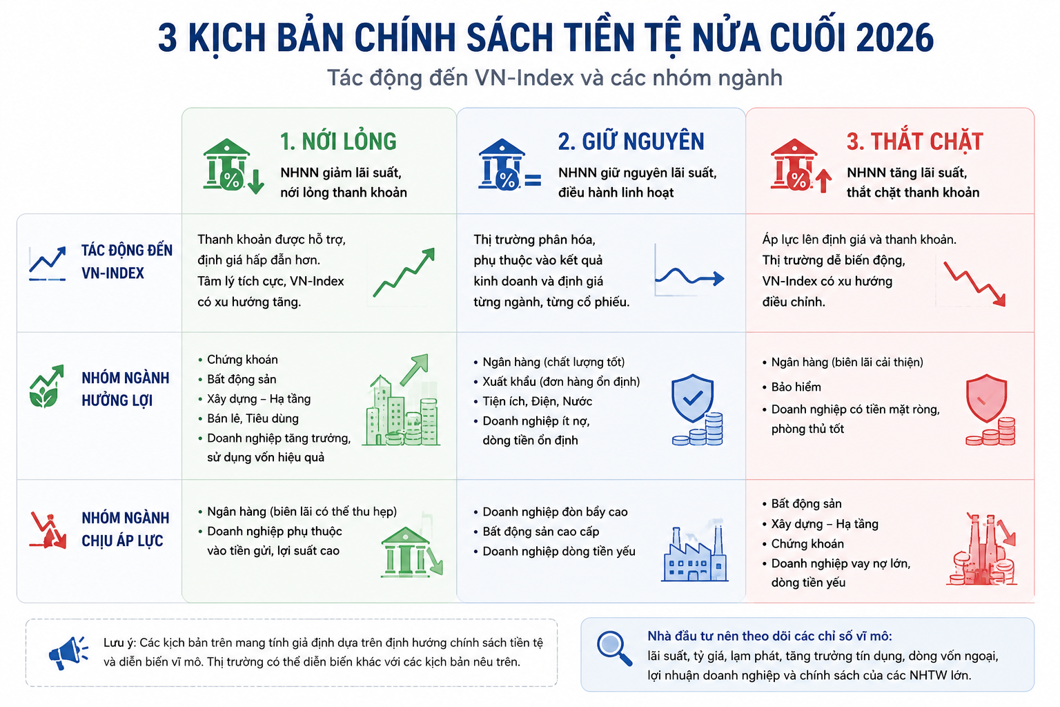 Lãi suất ảnh hưởng chứng khoán thế nào năm 2026?