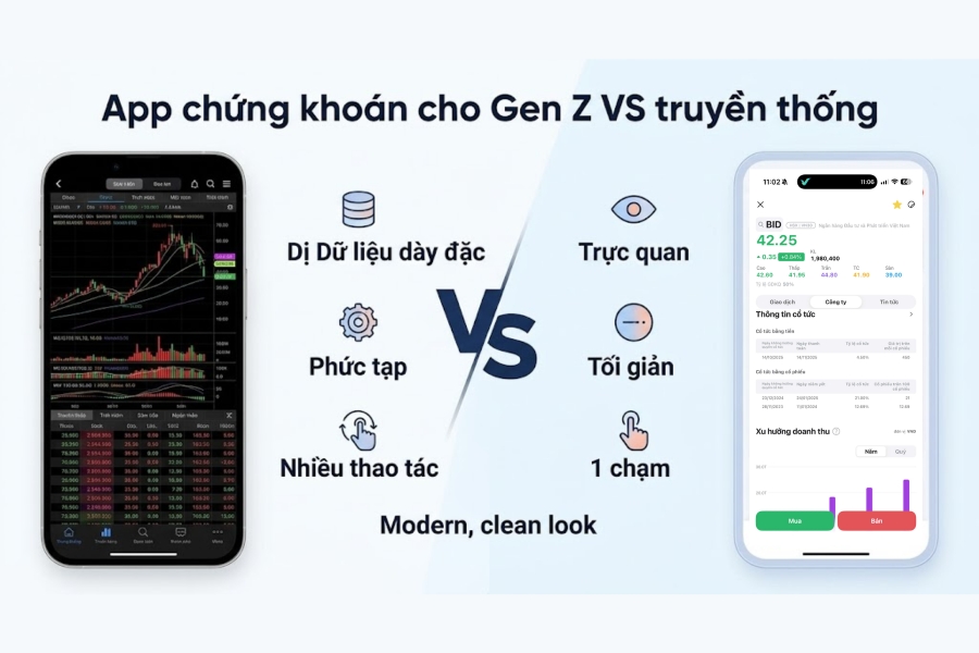 iKIS ứng dụng chứng khoán cho gen z với 2 chế độ cơ bản và nâng cao